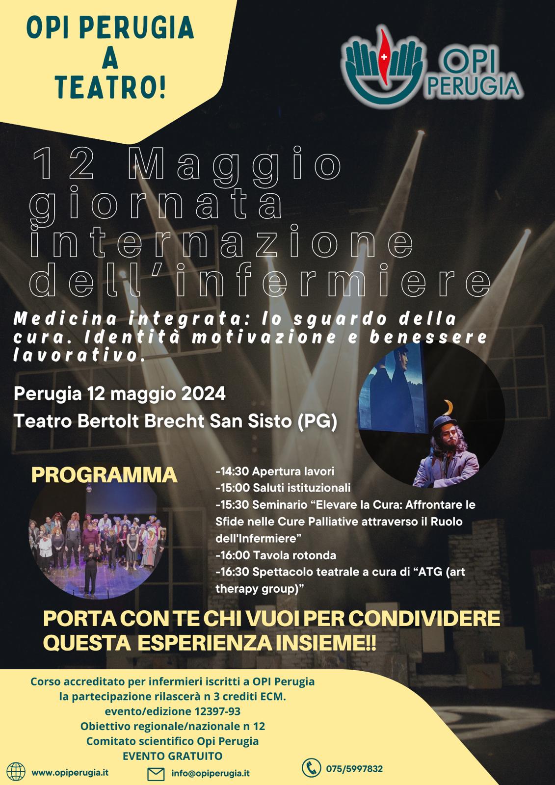 OPI Perugia - Giornata Internazionale dell'Infermiere 2024